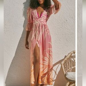 Maaji Aria V-Neck Maxi Dress